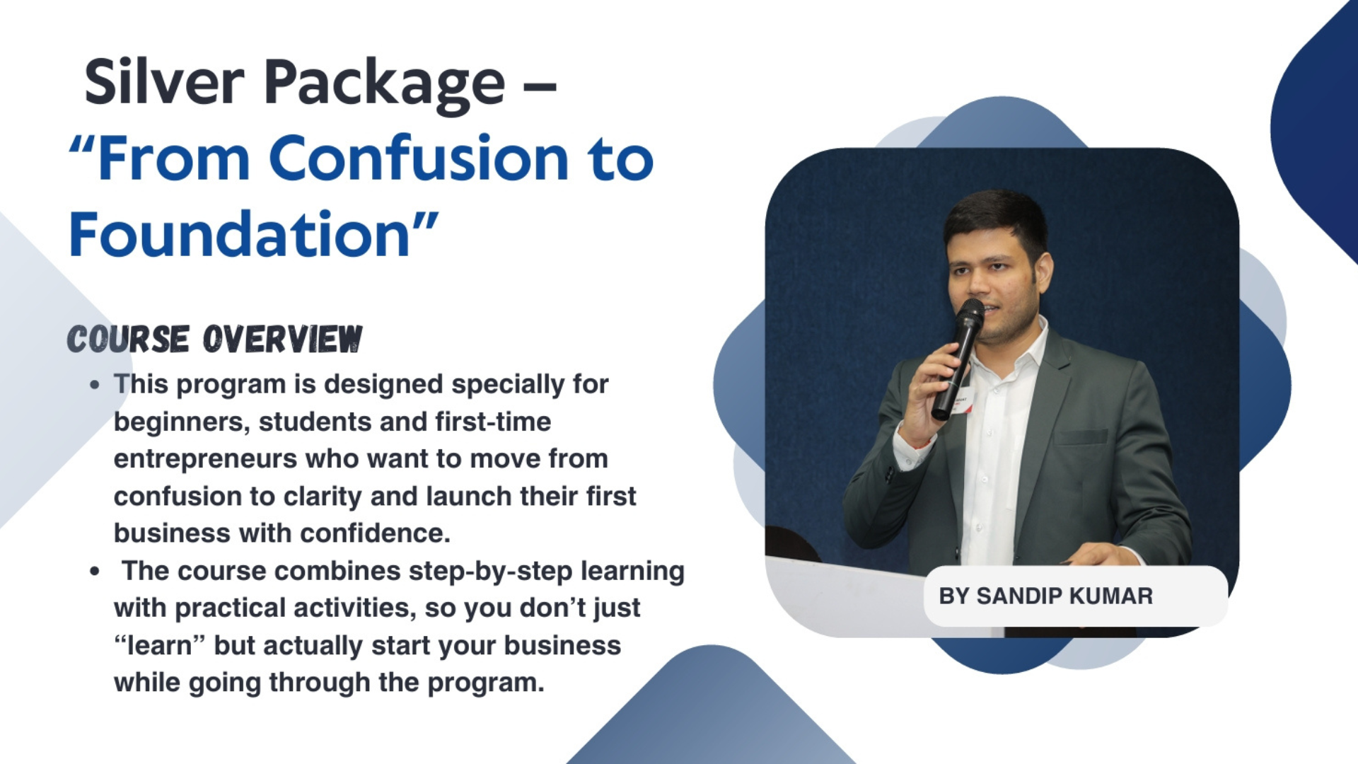 silver package from confusion to foundation silver package from confusion to foundation